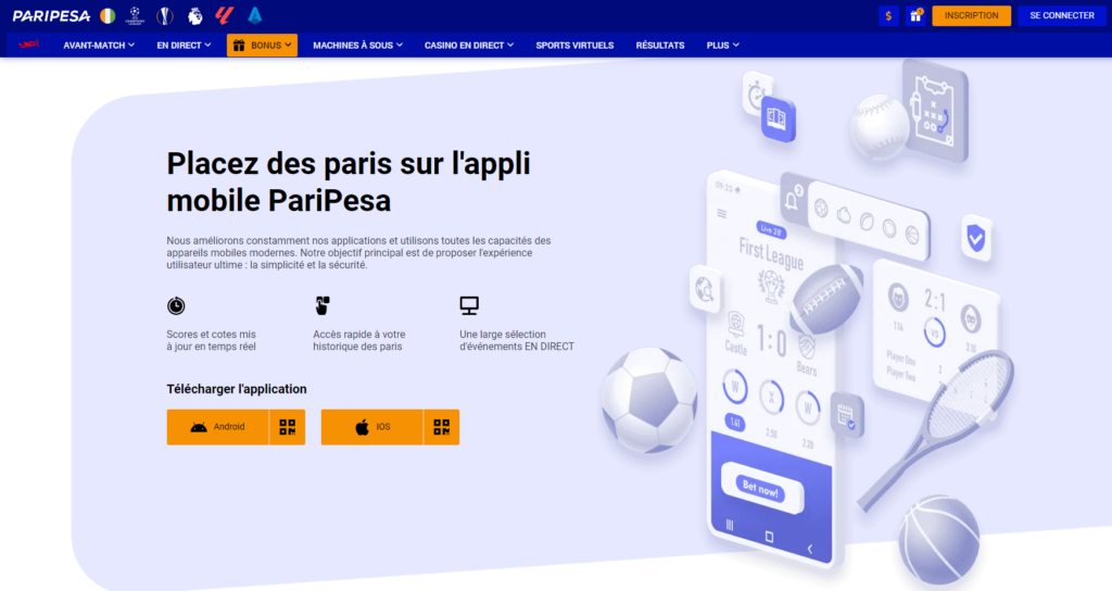 Revue Complète de l'Application Mobile PariPesa