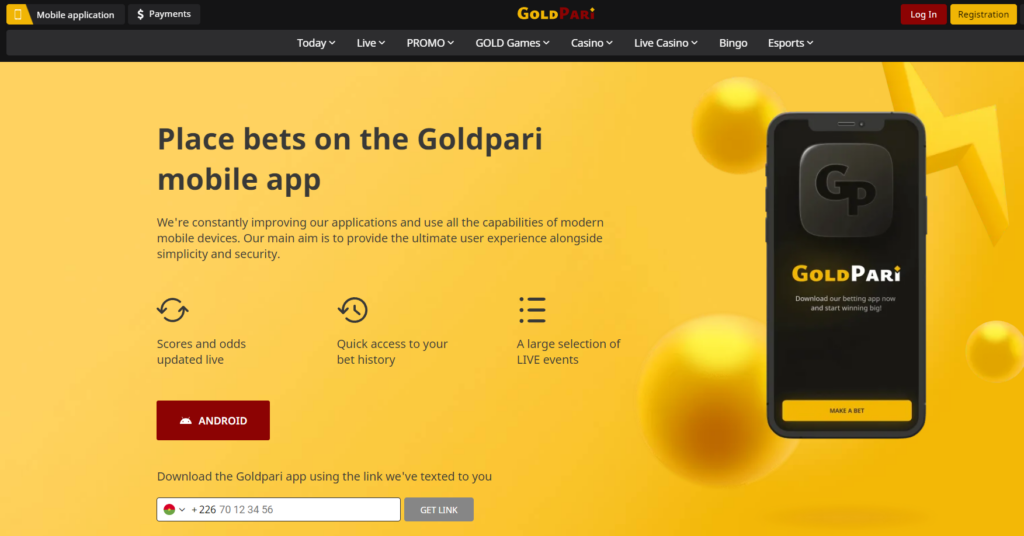 GoldPari Mobile App